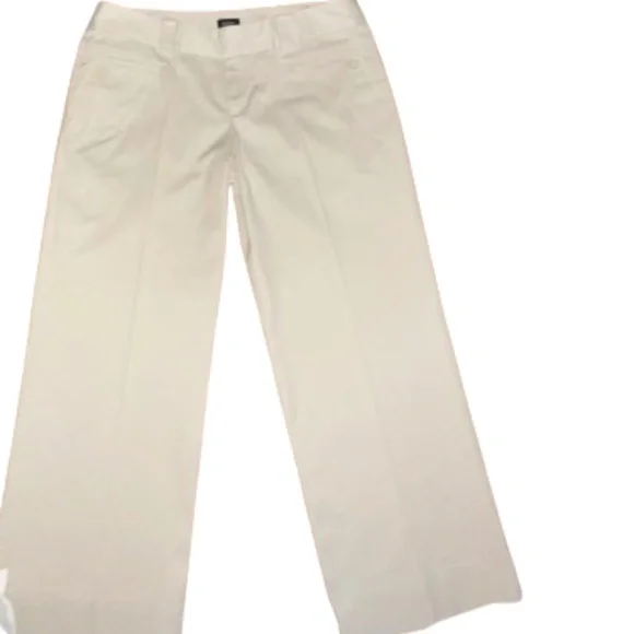 Massimo Beige Flat Front Capris Size 6 - Picture 6 of 11